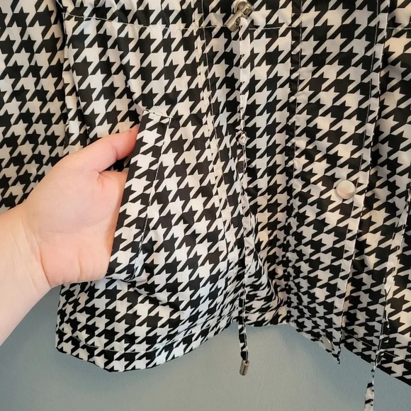 NWT Kim Roger's Rain jackets Gingham Size Small - Picture 3 of 6